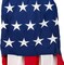 2 Pack American Flag Windsock, 4th of July Patriotic Decorations, Embroidered Stars - Fade Resistant Patriotic Wind Socks 40 Inch